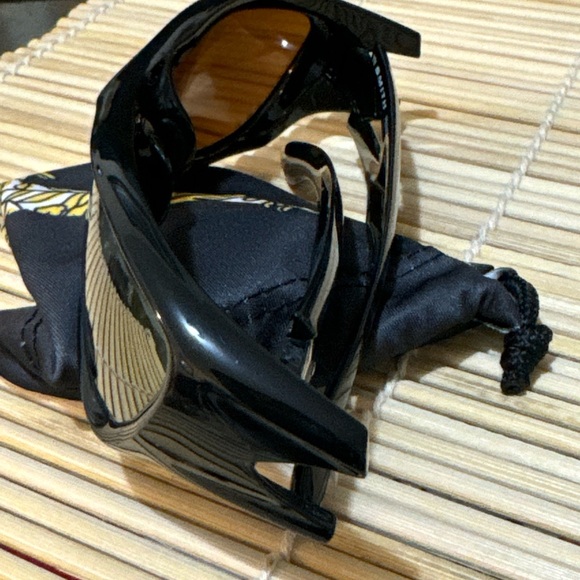 First Release Smith Folsom Black Frame Sunglasses Scratch Free Unused NWOT - Picture 9 of 14